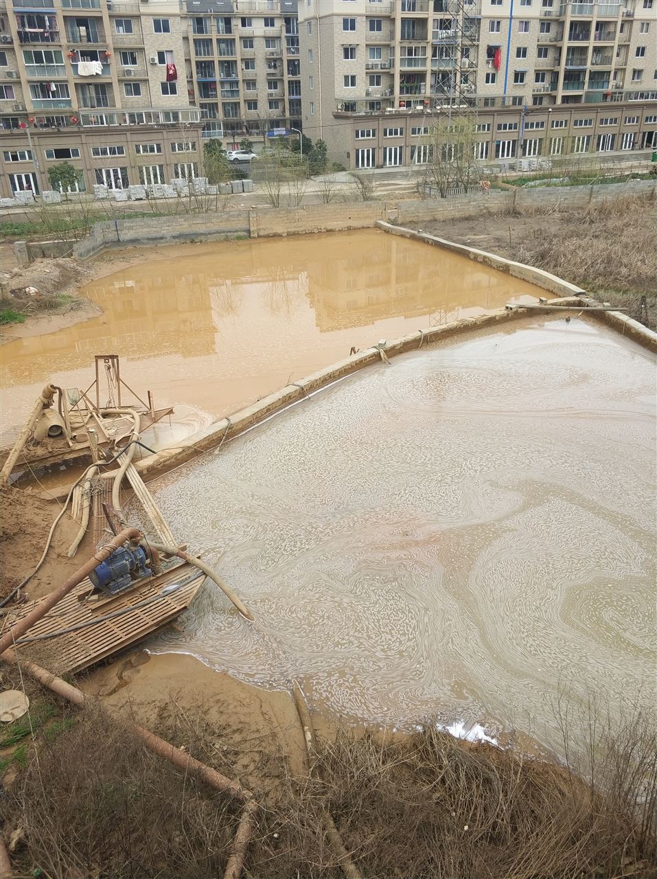 金华沉淀池淤泥清理-厂区废水池淤泥清淤